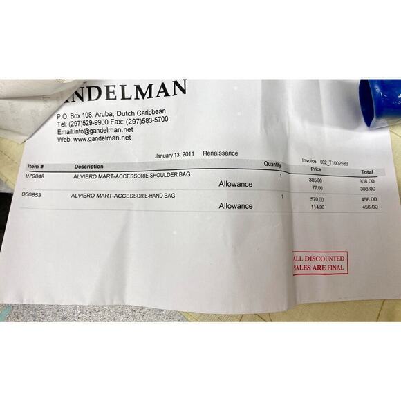 Alviero Martini 1st Classe Hand Bag - Leather Map Print Made in Italy 2011 $570 - Picture 8 of 9